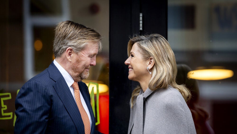 Los reyes Guillermo y Máxima de Holanda en el 24 aniversario de su boda