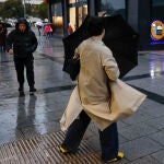Lluvia en Madrid