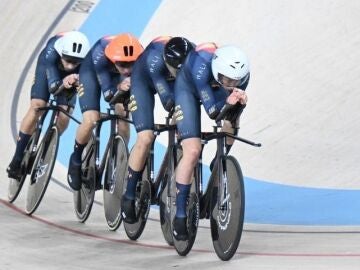 Espa&ntilde;a mejora su r&eacute;cord nacional de persecuci&oacute;n por equipos en el Europeo de Konya REMITIDA / HANDOUT por RFEC Fotograf&iacute;a remitida a medios de comunicaci&oacute;n exclusivamente para ilustrar la noticia a la que hace referencia la imagen, y citando la procedencia de la imagen en la firma 02/02/2026