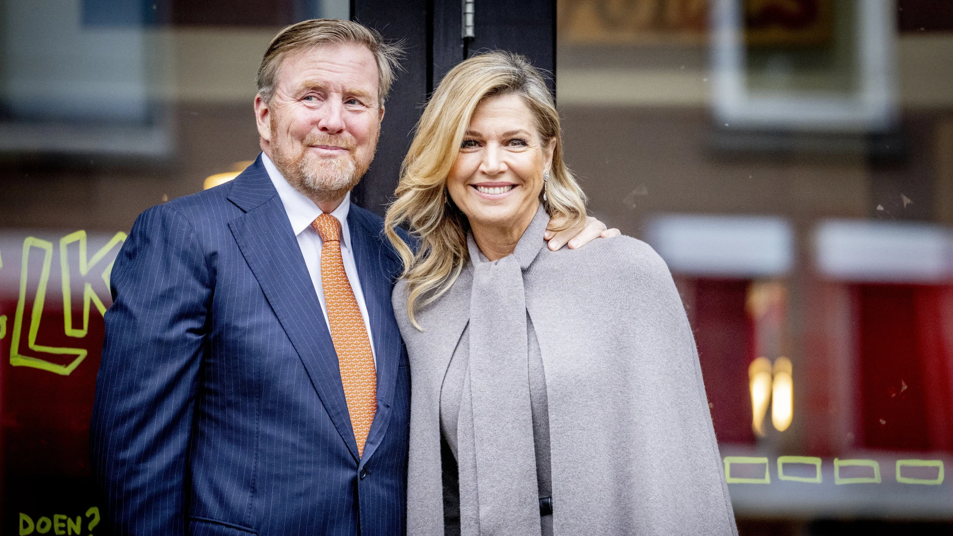 El look de Máxima de Holanda.