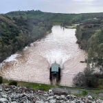  Imagen del embalse del Agrio, en Aznalc&oacute;llar (Sevilla)
