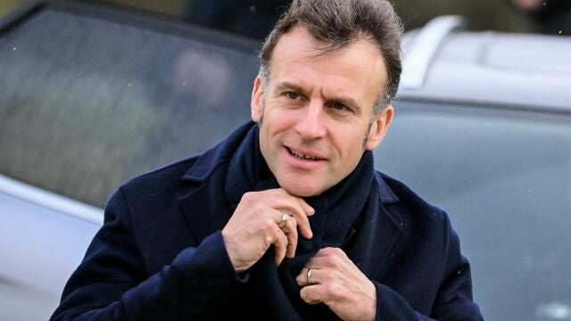 French President Macron visits Haute-Saone