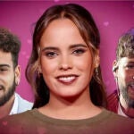 Gloria Camila, Manuel Cort&eacute;s y &Aacute;lvaro Garc&iacute;a