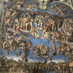 "El juicio Universal" de Miguel &Aacute;ngel Buonarroti en la Capilla Sixtina del Vaticano