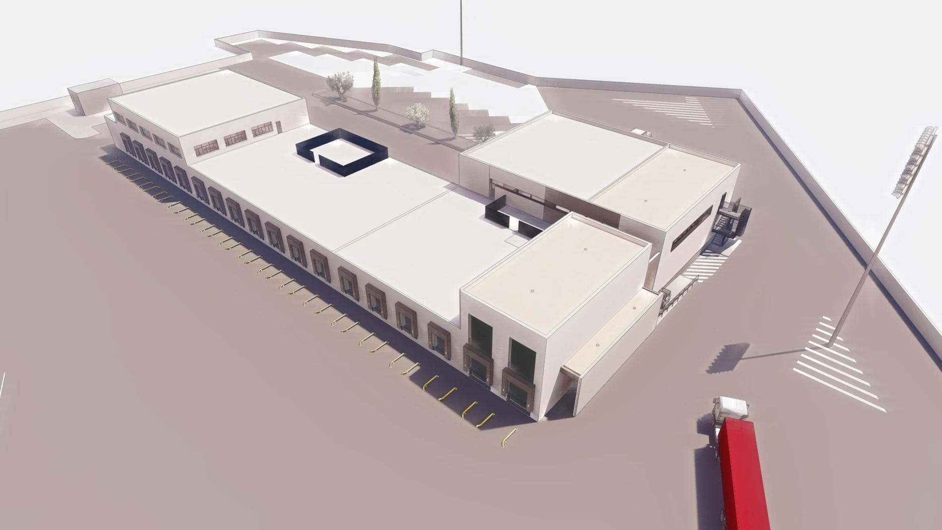 Valenciaport inicia la ampliación del edificio del Puesto de Control Fronterizo del Puerto de Valencia