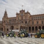 Tractores de toda la provincia llegan este martes hasta la Plaza de Espa&ntilde;a contra el acuerdo UE-Mercosur