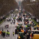 Econom&iacute;a.- M&aacute;s de 1.800 efectivos garantizar&aacute;n la seguridad durante la tractorada del mi&eacute;rcoles por Madrid hasta Col&oacute;n