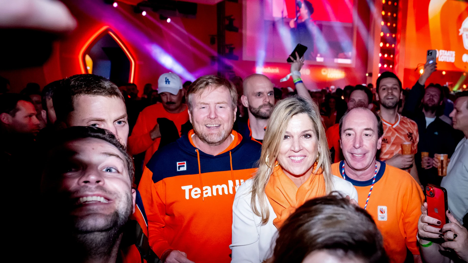 Máxima de Holanda en los Juegos Olímpicos de Invierno.