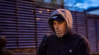 El exjefe de ETA Garikoitz Aspiazu, "Txeroki", en una de sus salidas de prisión El exjefe de ETA Garikoitz Aspiazu, "Txeroki", en una de sus salidas de prisión