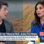Tenso enfrentamiento entre Maril&oacute; Montero y Trakatr&aacute; en 'Espejo P&uacute;blico' por un comentario sobre higiene y salud