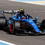 Carlos Sainz, con su Williams en los test de B&aacute;rein