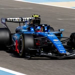 Carlos Sainz, con su Williams en los test de Bárein