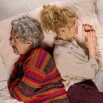 Nuria Menc&iacute;a (Nagore) y Jes&uacute;s Noguero (Alberto), los dos protagonistas de la funci&oacute;n