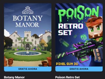 &Uacute;ltimas horas para reclamar los dos juegos gratuitos de Epic Games