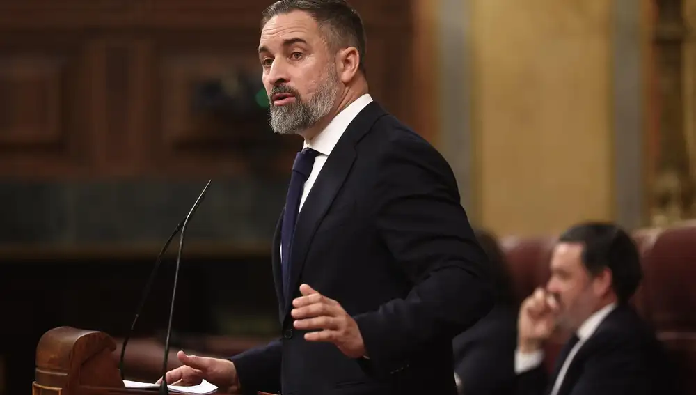 AMP.- Abascal afirma que el accidente de Adamuz "fue un crimen" y exige a Sánchez que dimita: "Provoca calamidades"