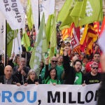 Huelga de docentes en Catalunya