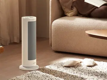 Con dos niveles de potencia para adaptarse a la temperatura real de cada casa Xiaomi Fan Heater