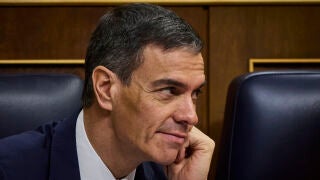 Comparecencia del presidente del Gobierno, Pedro Sanchez, para informar sobre los &uacute;ltimos accidentes y la situaci&oacute;n actual del servicio ferroviario &copy; Alberto R. Rold&aacute;n / Diario La Raz&oacute;n.11 02 2026