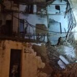 La vivienda afectada