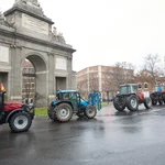 Cortes de tráfico en Madrid y vías de entrada a la capital por la tractorada