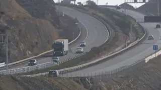Autovía A-7 a su paso por Almería Autovía A-7 a su paso por Almería