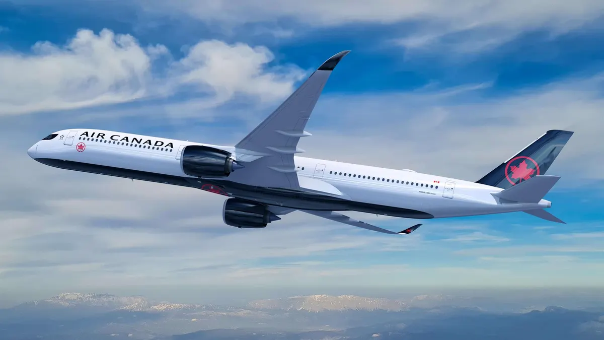 Economía.- Air Canada anuncia un pedido de ocho Airbus A350-1000 para expandir su floto de largo radio