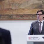 El presidente de la Generalitat catalana, Salvador Illa 