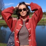 Victoria Federica con la chaqueta viral de Adidas.