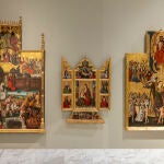 El Museo de Bellas Artes de Valencia saca de sus almacenes tres retablos de Pere Cabanes