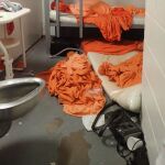 La celda de Jeffreyh Epstein tras su fallecimiento