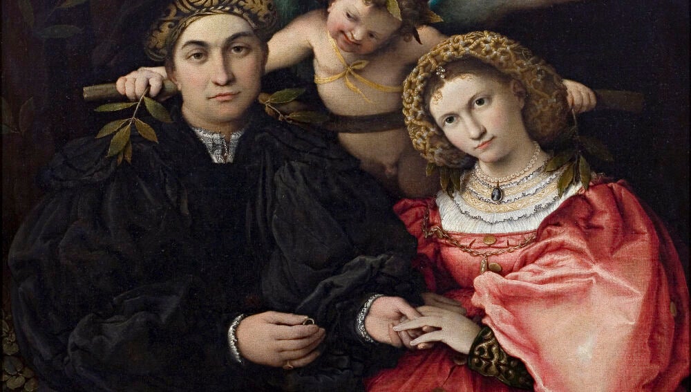 "Micer Marsilio Cassotti y su esposa Faustina"