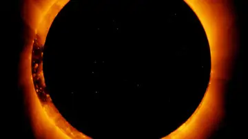 Así se ve un eclipse "anillo de fuego” Así se ve un eclipse "anillo de fuego”