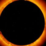 As&iacute; se ve un eclipse "anillo de fuego&rdquo;