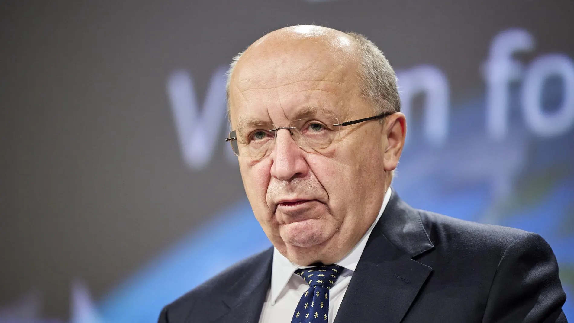 El comisario europeo de Defensa, el democristiano lituano Andrius Kubilius