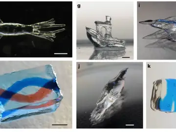 Detalles de las figuras impresas con la nueva tecnología Impresión 3D