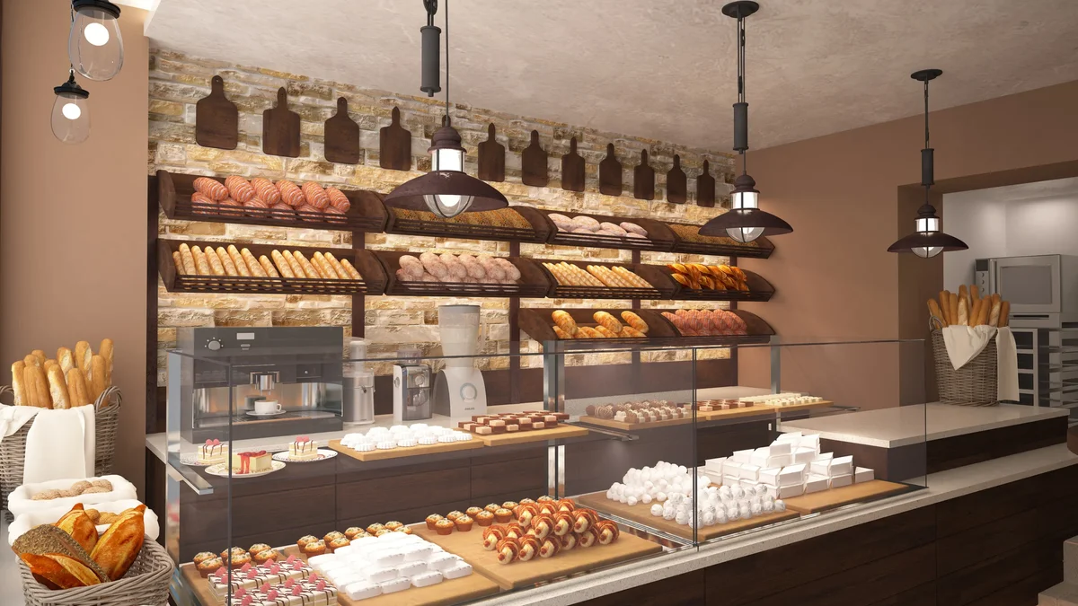 Imagen de archivo sobre una panadería