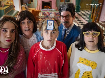 Varias escenas de las protagonistas: Rafaela, Debo, Corpus y Chelo; inolvidables