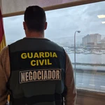 Agente negociador de la Guardia Civil.