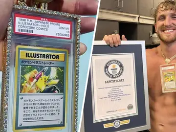 La carta que vale una fortuna: Logan Paul vende su Pikachu Illustrator por 16,49 millones de dólares La carta que vale una fortuna: Logan Paul vende su Pikachu Illustrator por 16,49 millones de dólares