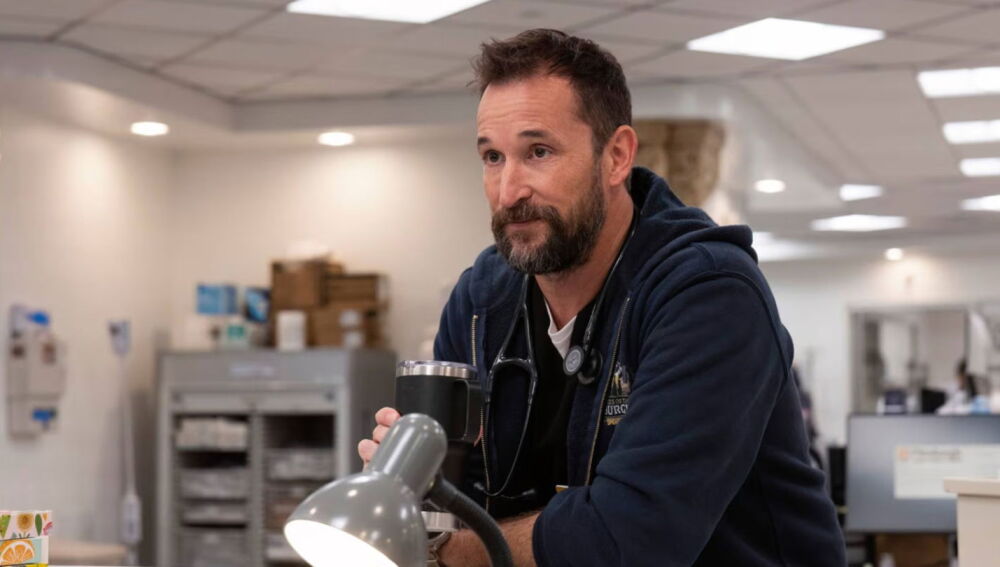 the pitt noah wyle portada