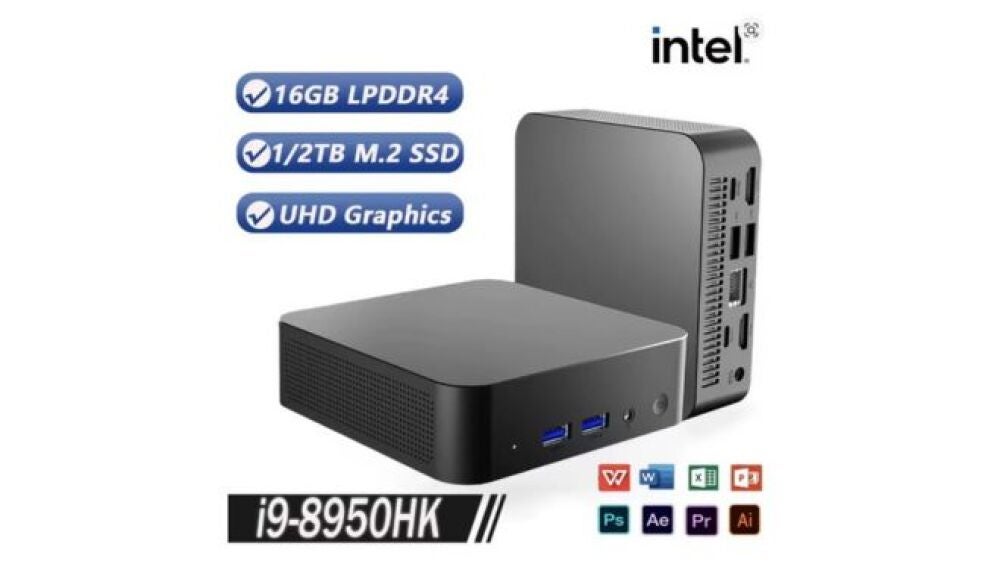 Este mini PC Windows 11 Pro con Intel Core i9 por menos de 200