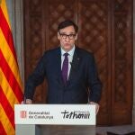 Declaraci&oacute;n institucional de Salvador Illa