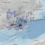 Registrado un terremoto de magnitud 4,3 con epicentro en Tabernas sentido en Almer&iacute;a, Granada, Ja&eacute;n y Murcia
