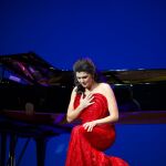 La soprano Ang&eacute;lica de la Riva