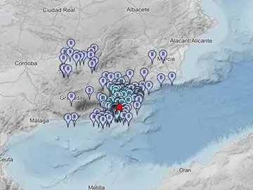MURCIA.-Registrado un terremoto de 4,3 con epicentro en Tabernas sentido en Almería, Granada, Jaén y Murcia MURCIA.-Registrado un terremoto de 4,3 con epicentro en Tabernas sentido en Almería, Granada, Jaén y Murcia
