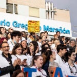 Los m&eacute;dicos se concentran frente al Gregorio Mara&ntilde;&oacute;n en la primera jornada de huelga general 