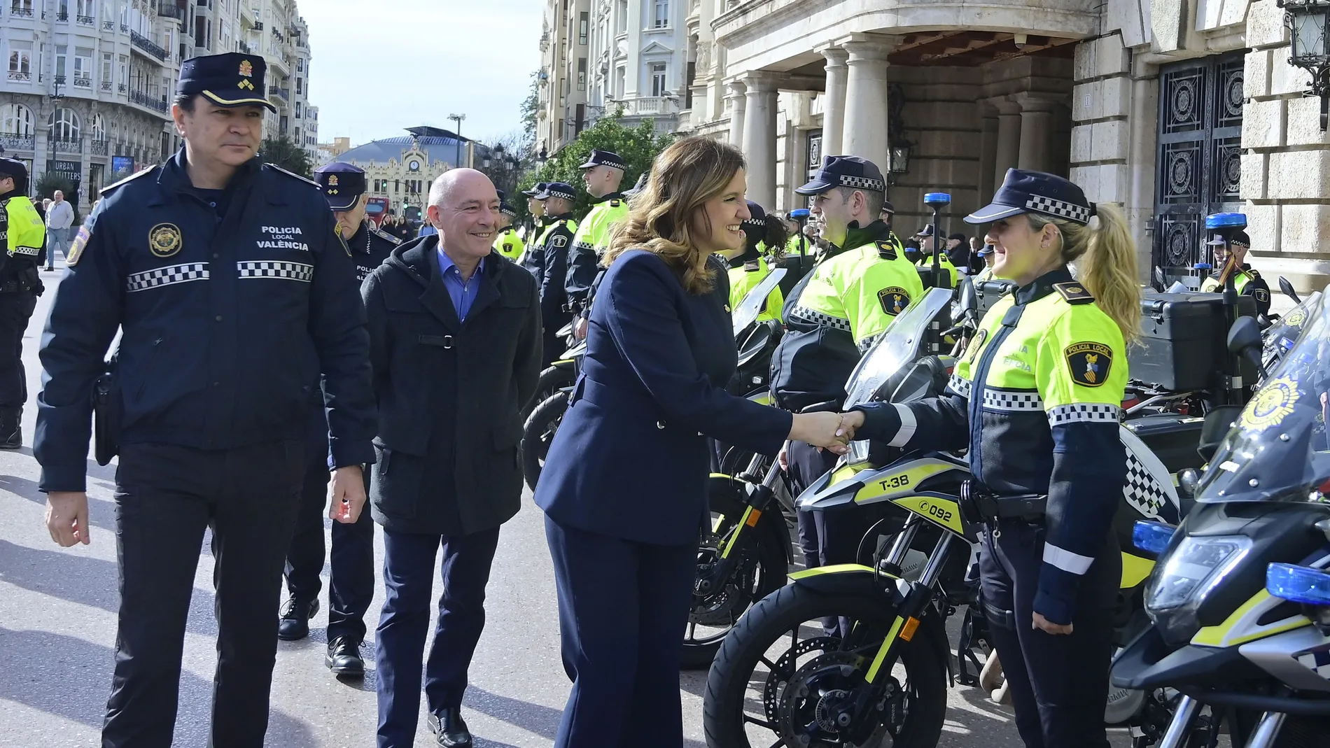 Valencia contará con 34 nuevos agentes motorizados de la Policía Local