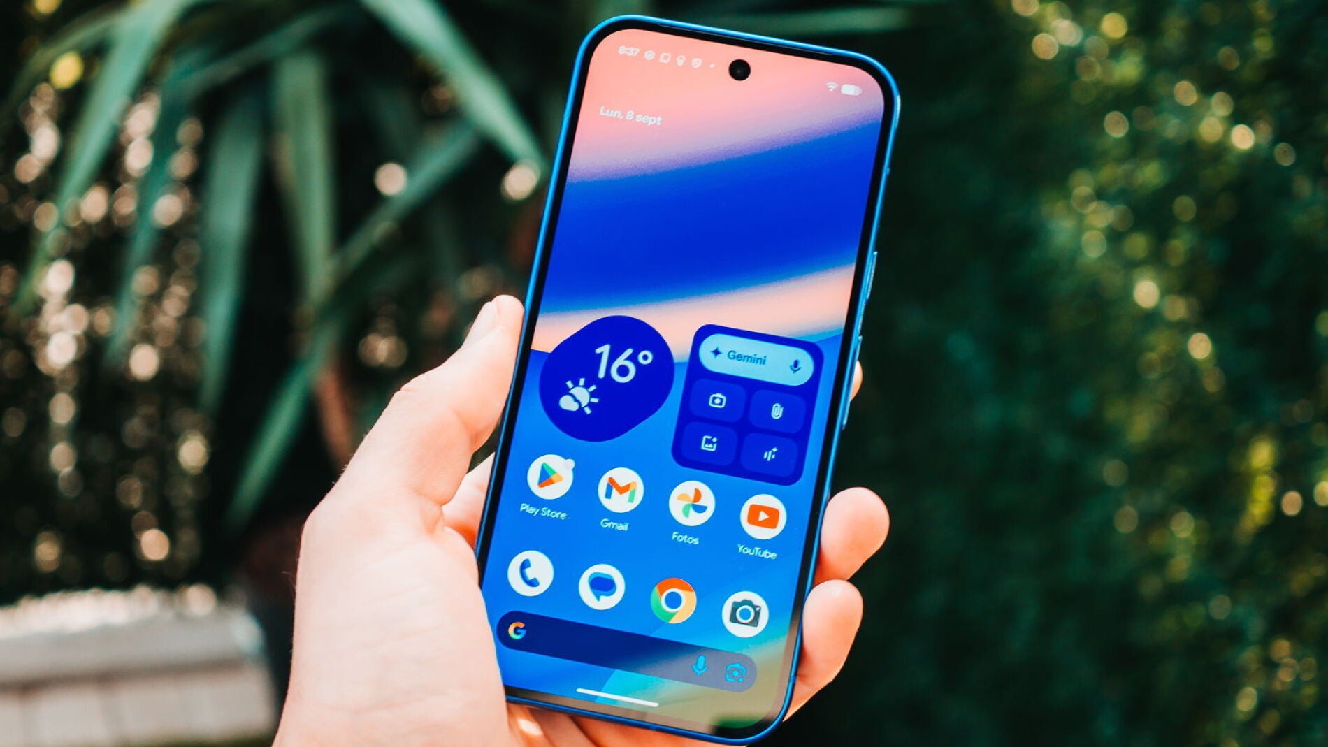 pantalla del google pixel 10