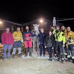 Alicante.- Sucesos.- Bomberos rescatan a un caballo tras caer a un pozo ciego en Pinoso