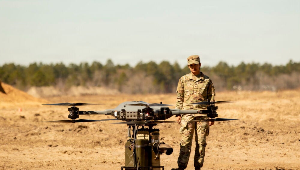 TRV-150 durante las pruebas en Fort Stewart.